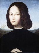 Piero di Cosimo Retrato de um menino oil painting reproduction